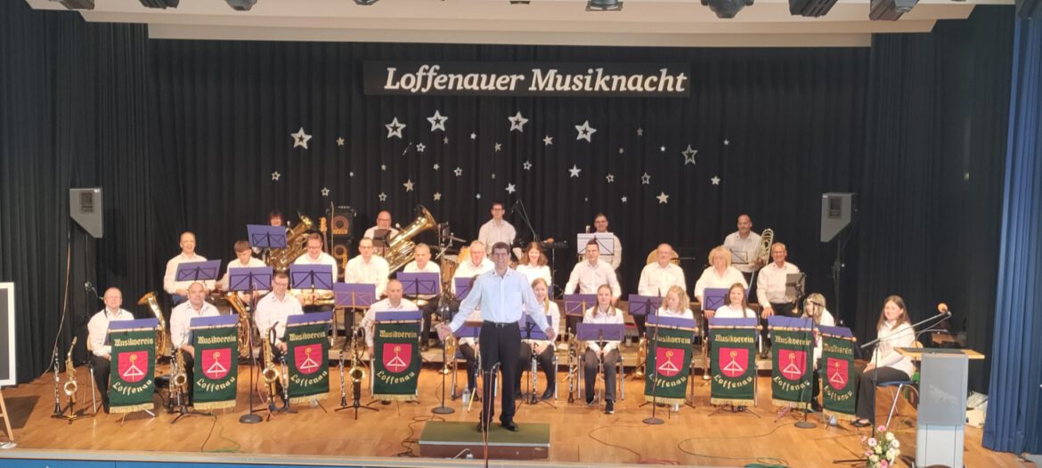 Blaskapelle des MVL bei der 12. Musiknacht