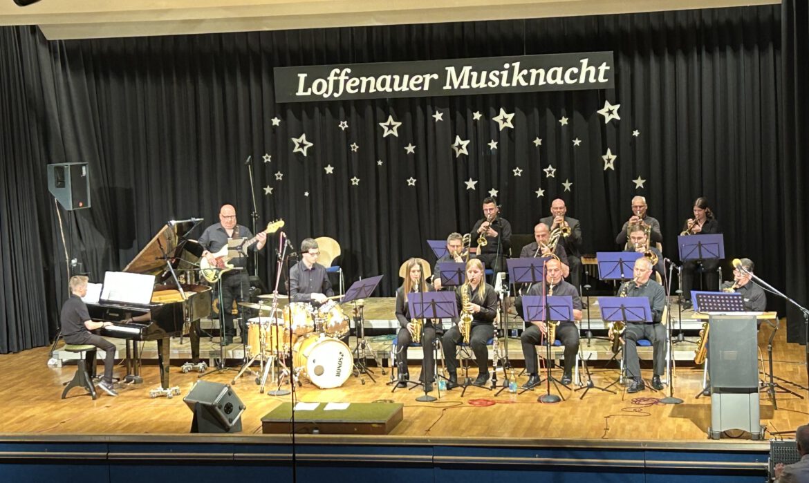 Die Mitglieder unserer Projektbigband